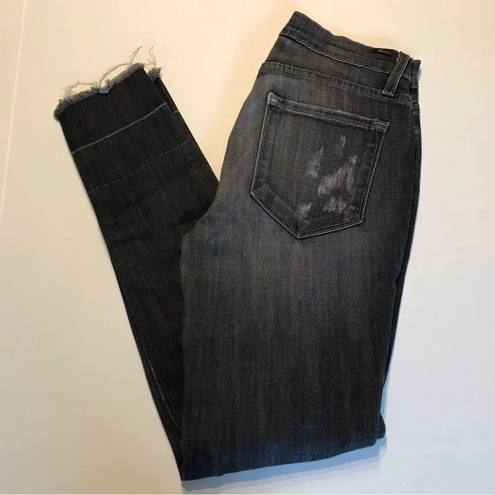 Kancan Mid-Rise Ankle Skinny Stretch Jeans In Aetius Sz 27.